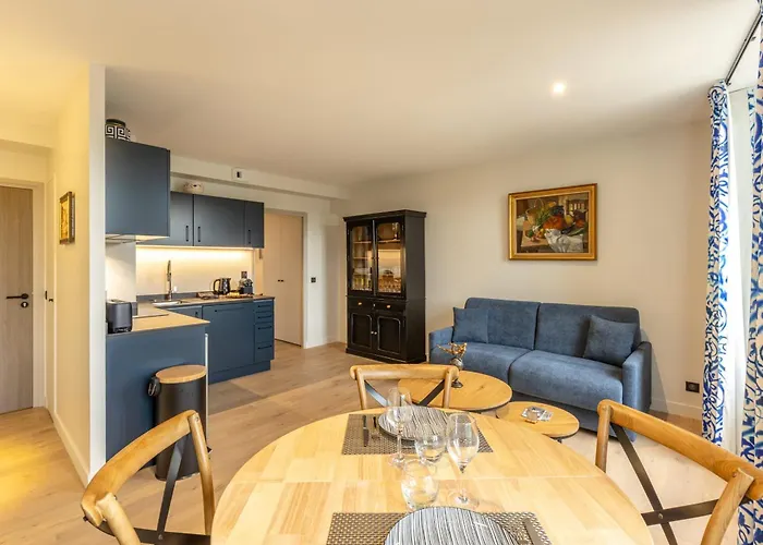 公寓 L'escale Du Vieux Port - 1st Floor - Airco 翁弗勒尔